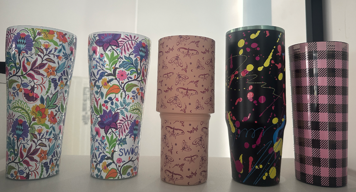 High-Speed Cylindrical UV Printer for Thermos Cups and Bottles